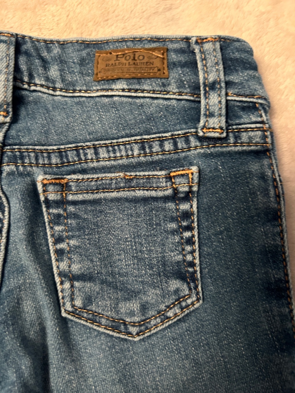 Ralph Lauren Aubrie Denim Leggings/Jeans - Picture 7 of 9